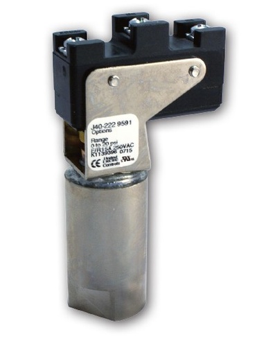 UE Controls J40 series skeleton Pressure and vacuum switches  Model 218-230