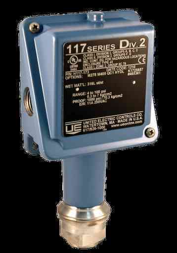 117 Series Temperature  Switch (E117 )